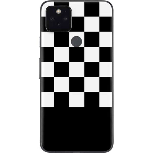 Checkerboard Split Google Pixel 5 Skin